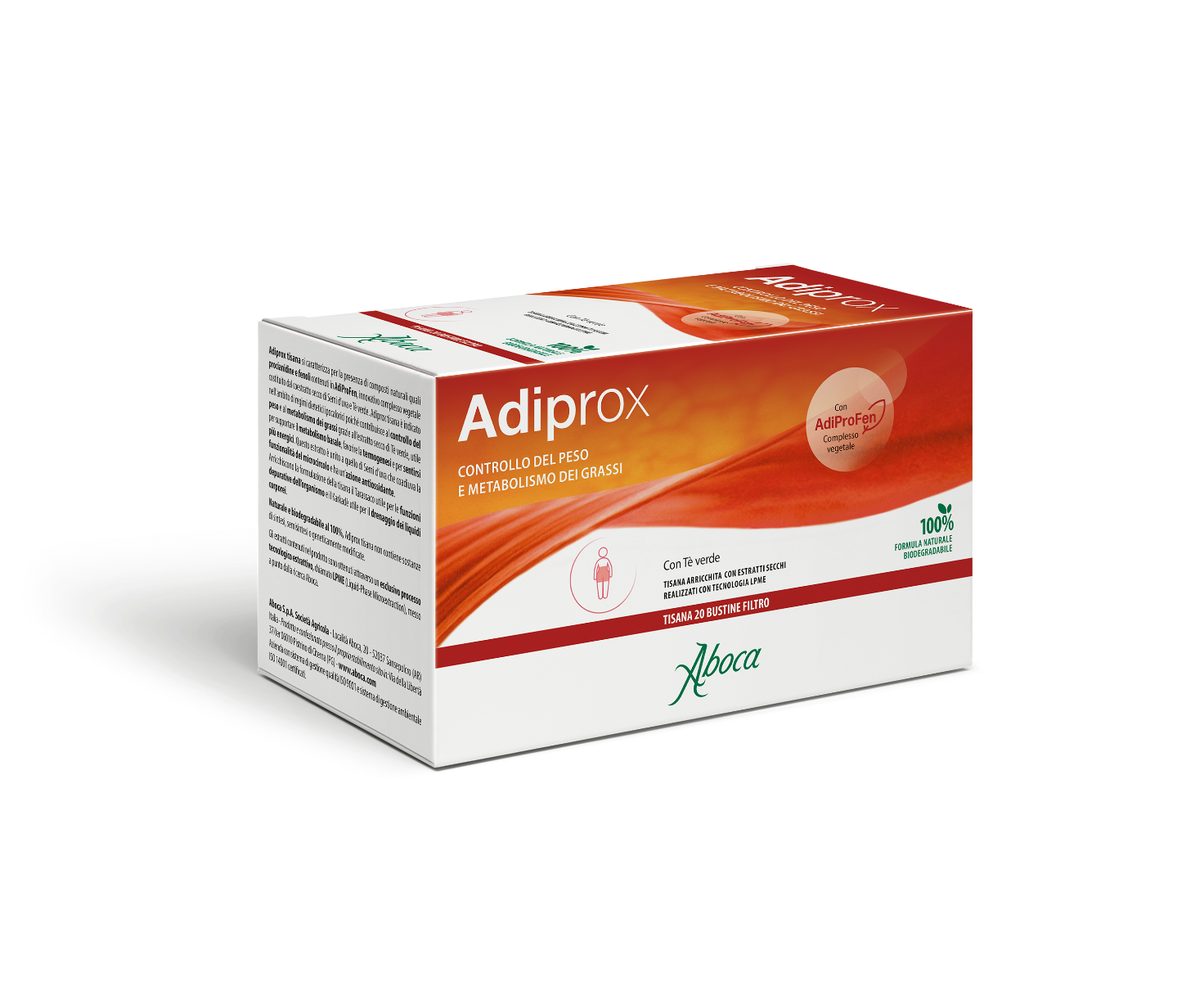 Aboca Adiprox Fitomagra Té De Hierbas 20 Sobres-4