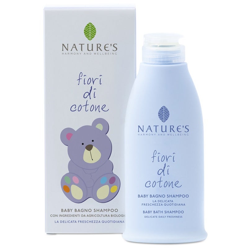 Champú de baño Nature's Fiori Di Cotone Baby 150ml-2