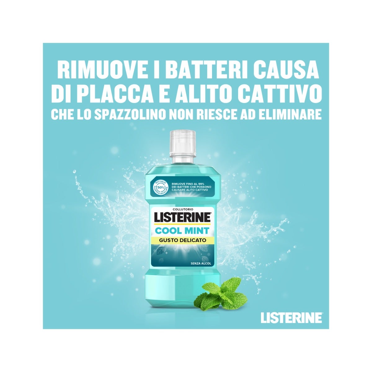 Listerine Cool Mint Colutorio Sabor Delicado 500ml-23
