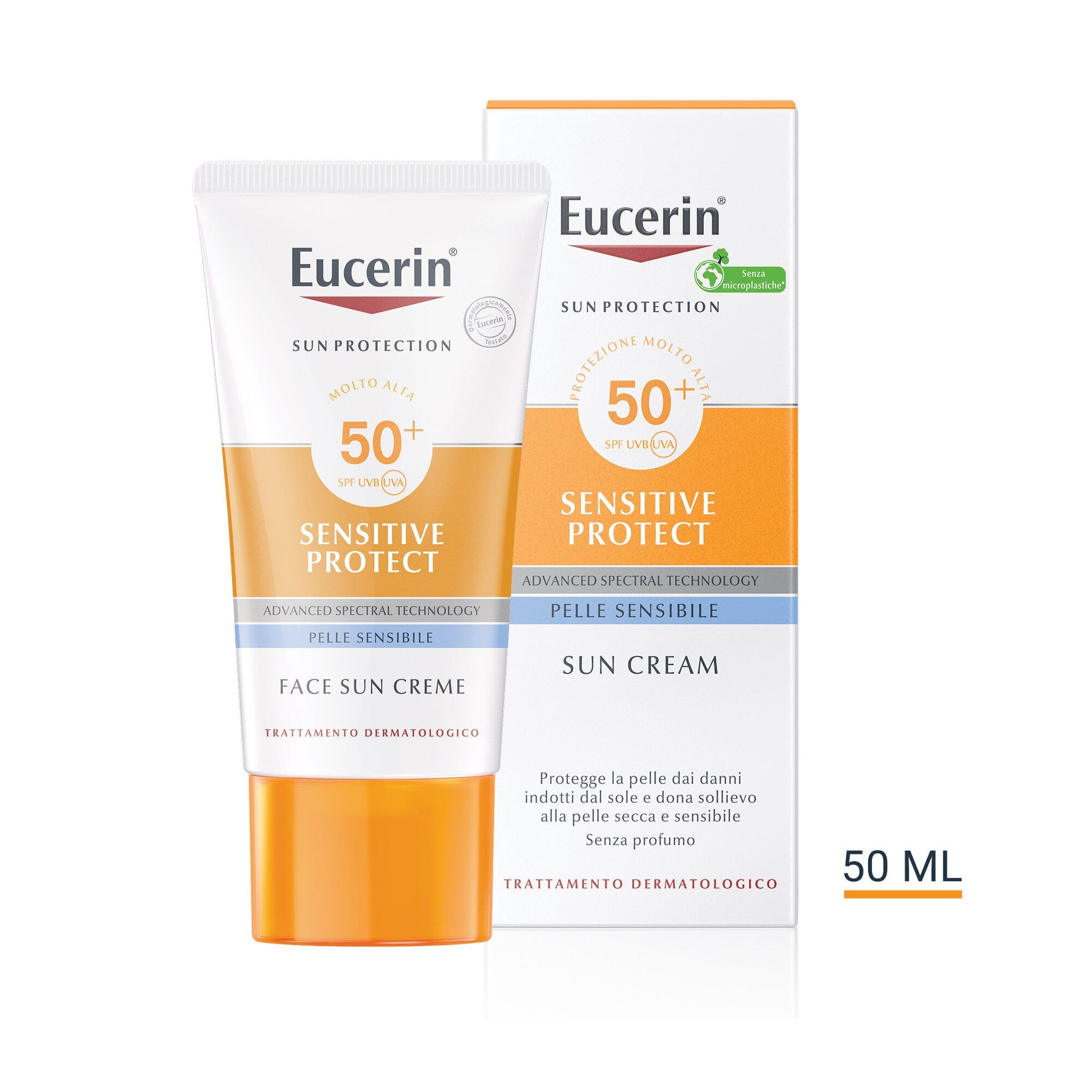 Eucerin Sunsensitive Protect Crema Solar SPF50+ 50ml-7