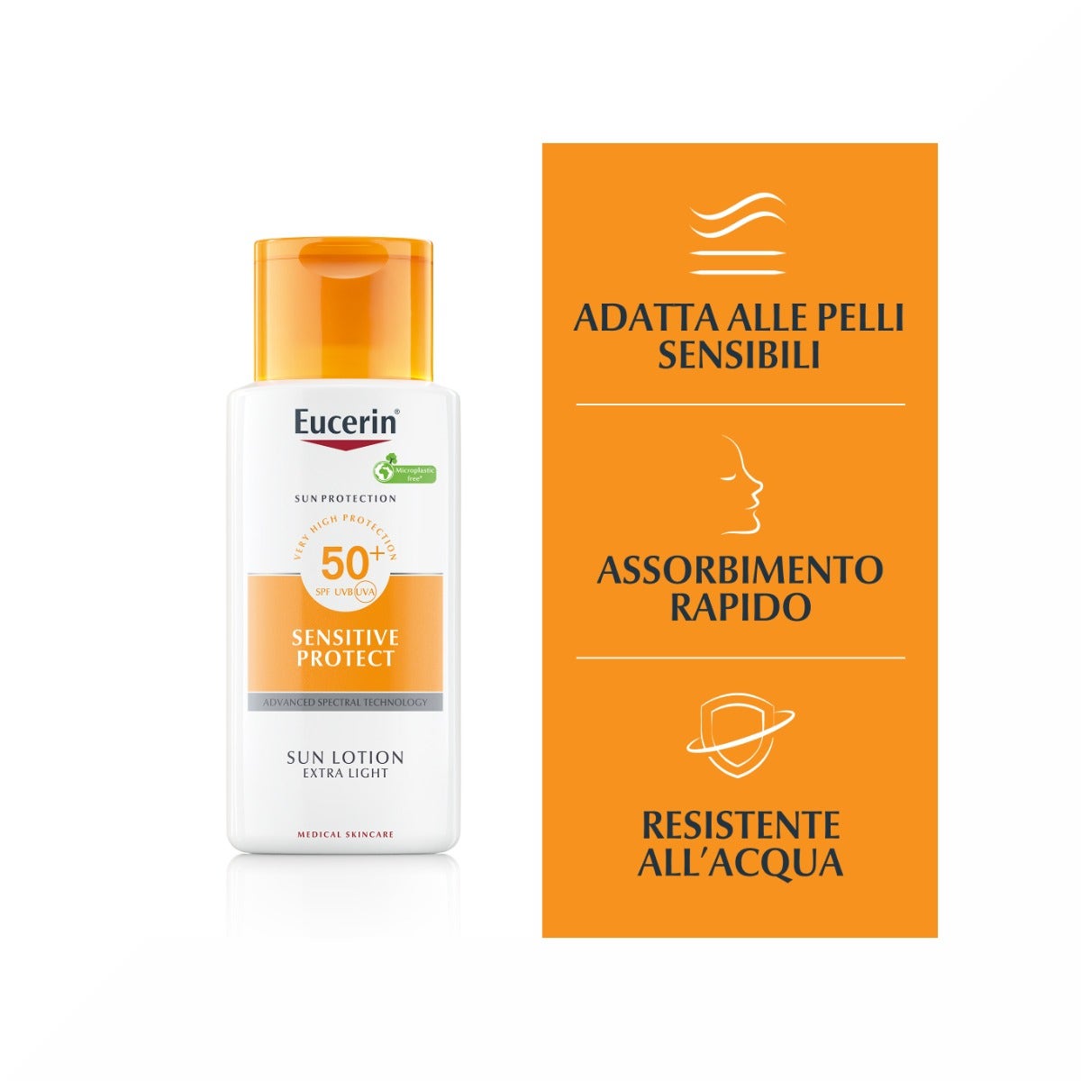 Eucerin Sunnsible Protect Leche Solar Extra Ligera SPF 50+ 150ml-11