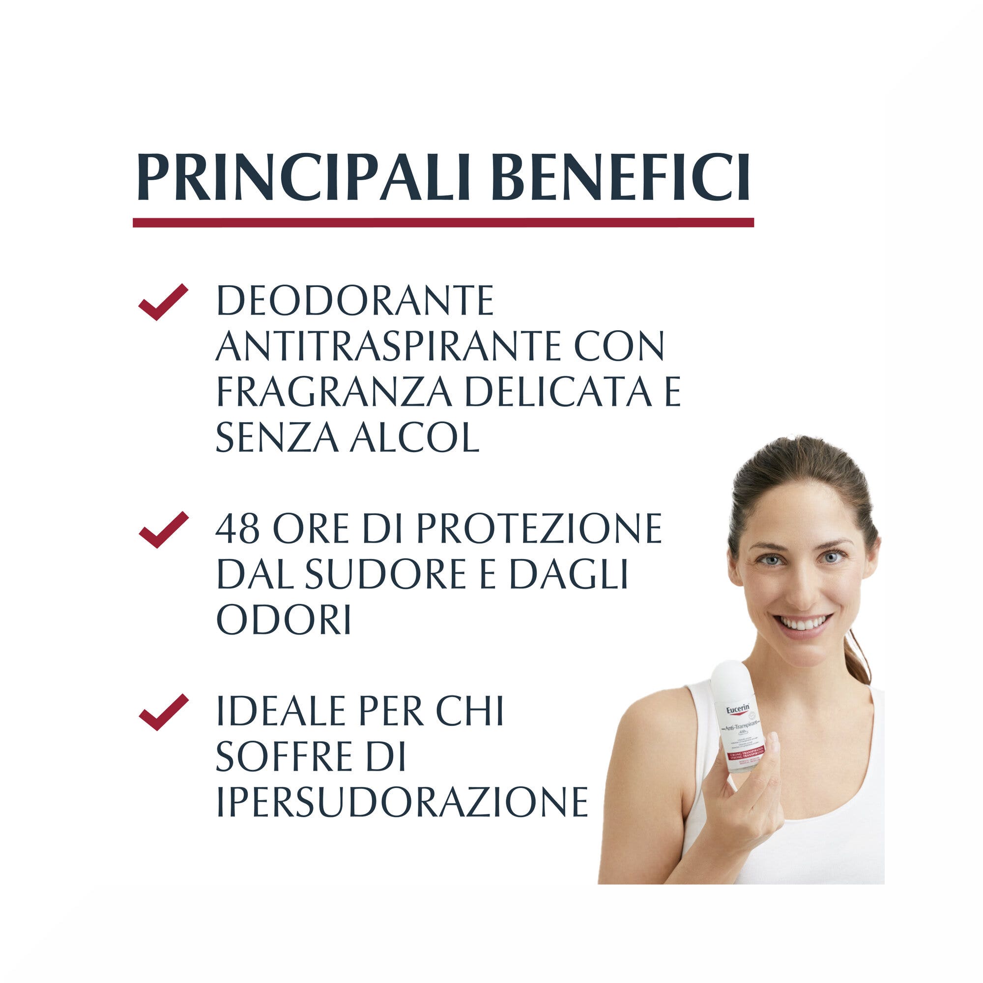 Eucerin Desodorante Antitranspirante Roll-On Con Perfume 50ml-2