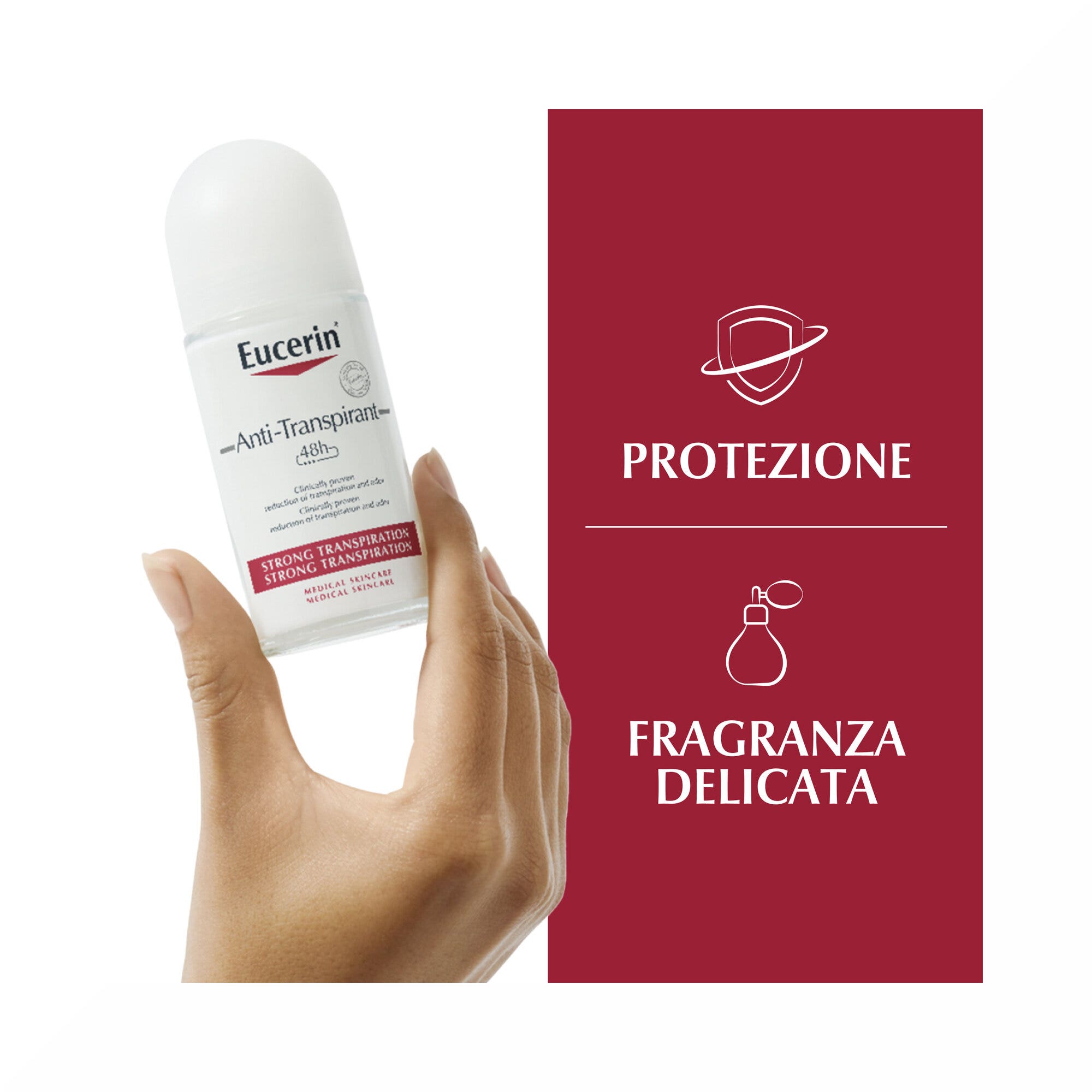 Eucerin Desodorante Antitranspirante Roll-On Con Perfume 50ml-3