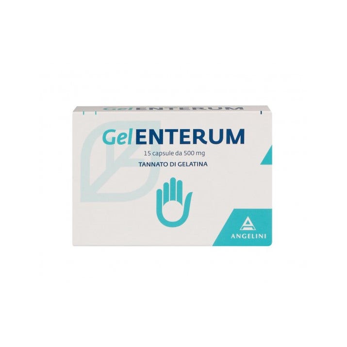 Gelenterum Tanato De Gelatina Para Adultos 15 Capsulas 500mg-2