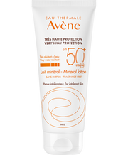 Eau Thermale Avène Protector Solar Leche Mineral Pantalla SPF50 + 100ml-4