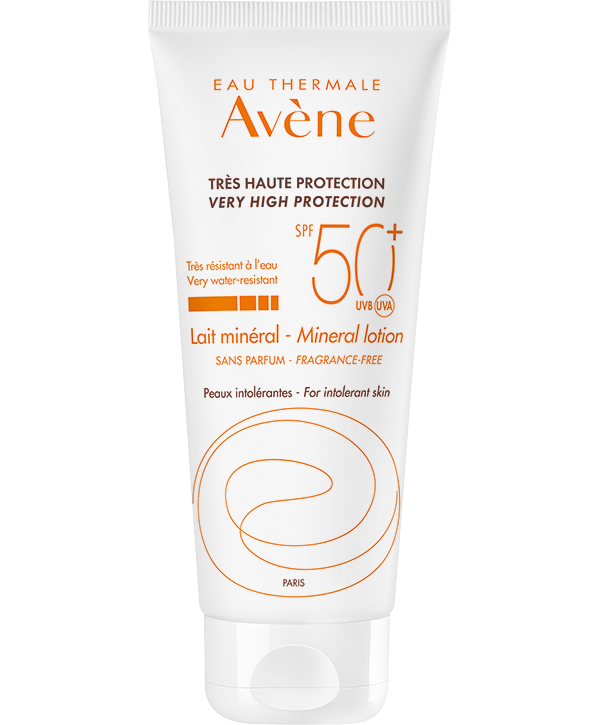Eau Thermale Avène Protector Solar Leche Mineral Pantalla SPF50 + 100ml-4