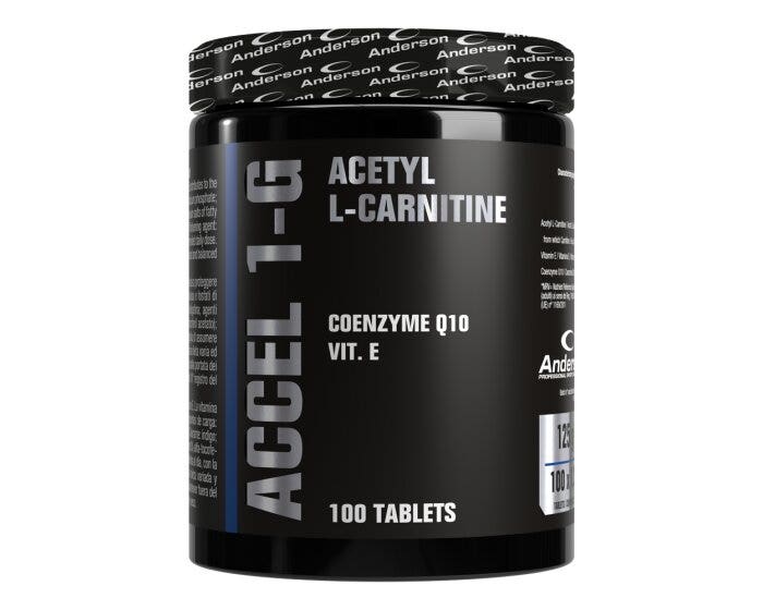 Anderson Accel Acetil L-Carnitina 1-G 100 Comprimidos-1
