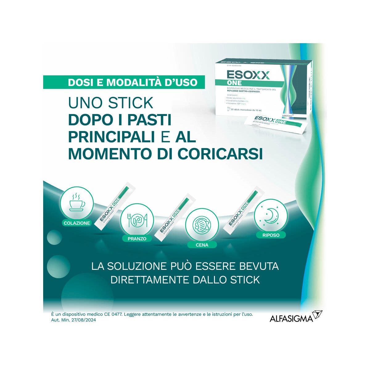 Esoxx One 20 Bustine Stick Pack 10ml-7