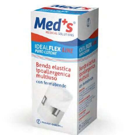 Meds Vendaje Elástico Multiusos Algodón Hipoalergénico 8cm-1