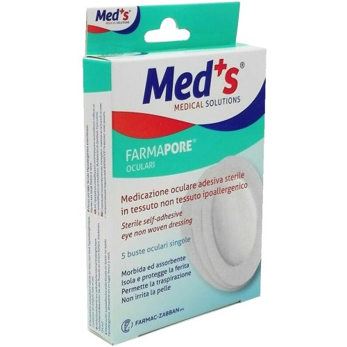 Meds Pore Eye Adhesivo Apósito 5 Piezas-2