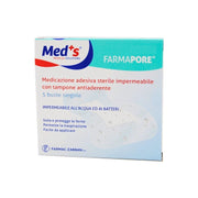 Meds Apósito Adhesivo Impermeable Para Poros 10x8cm 5 Piezas-2