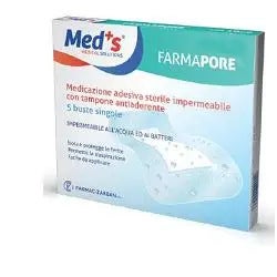 Meds Apósito Adhesivo Impermeable Para Poros 10x15cm 5 Piezas-2