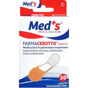 Meds Classic Medium Hipoalergénico Poliuretano Parche 20 Piezas-2