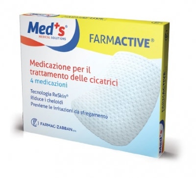 Meds Cicatriz Tratamiento Apósito 5x7,5cm 4 Piezas-4