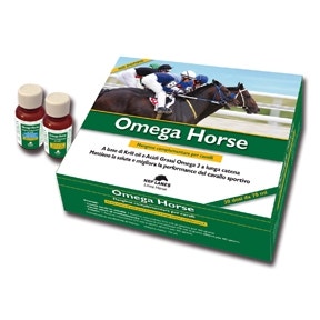 Nbf Lanes Omega Horse Pienso Complementario Para Caballos 30 Botellas 70ml-1