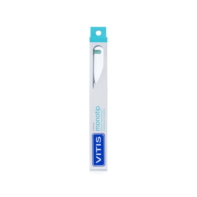 Vitis Monotip Cepillo Dental Cabeza Redonda 1 Pieza-10