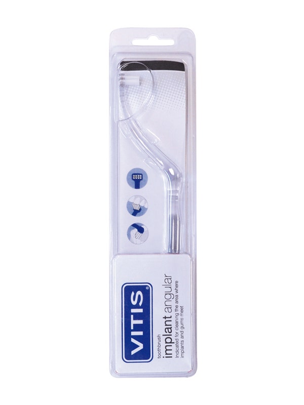 Vitis Implant Cepillo Dental Angular 1 Pieza Surtido Color-5