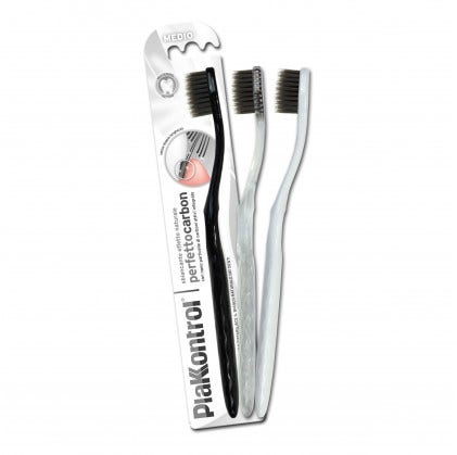 Plakkontrol Perfect Carbon Cepillo de Dientes 1 Pieza-3