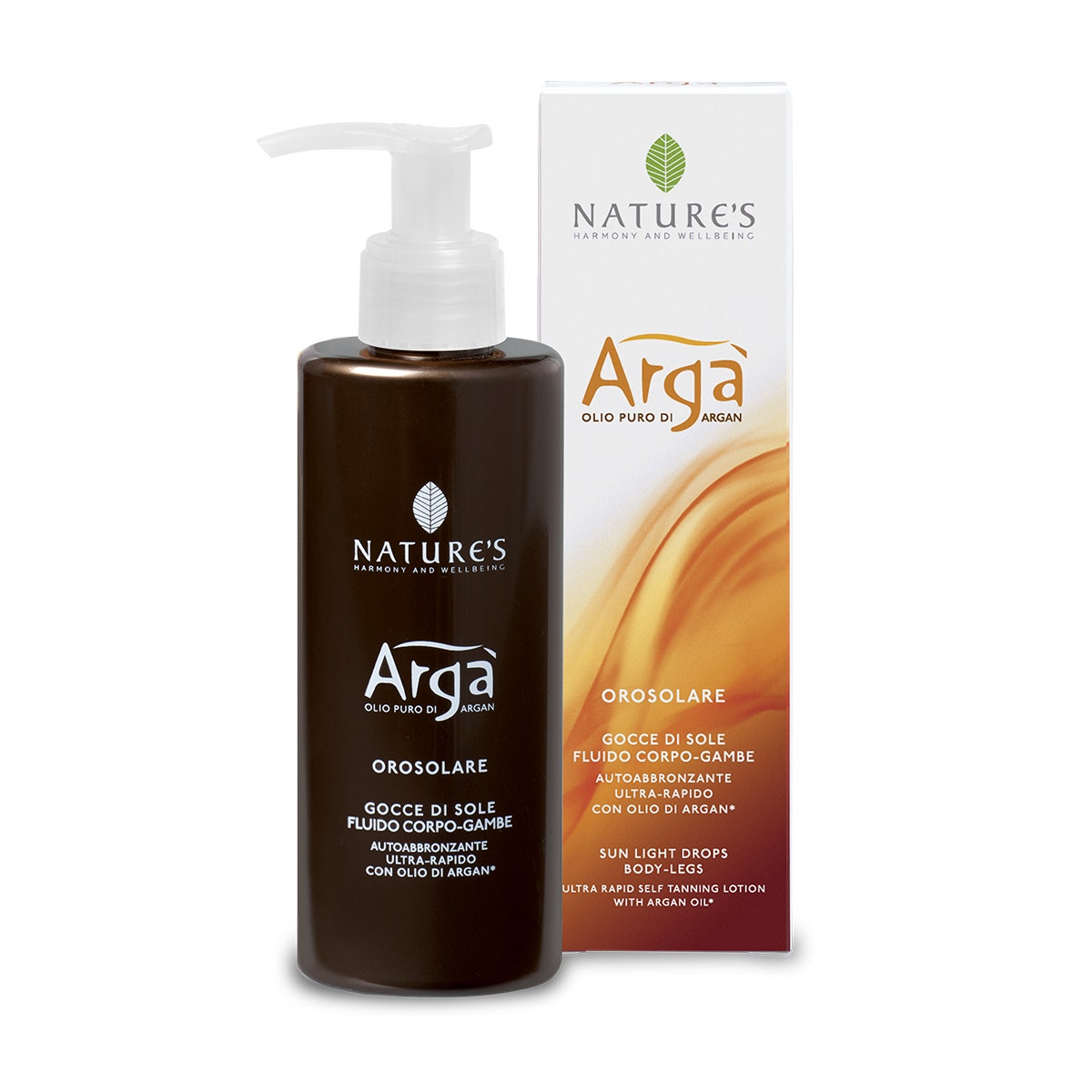 Nature's Argà Gocce di Sole Fluido Corporal Autobronceador 125ml-3