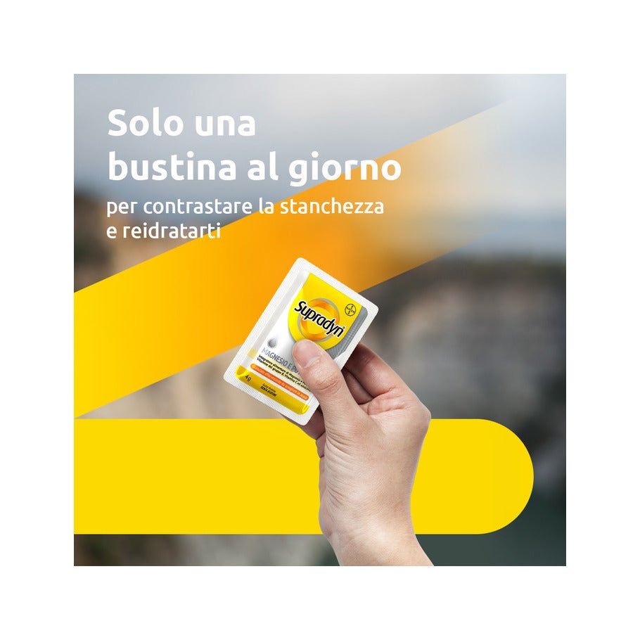 Supradyn Magnesio e Potassio Integratore Sport con Vitamine e Minerali 14 Bustine Effervescenti-10