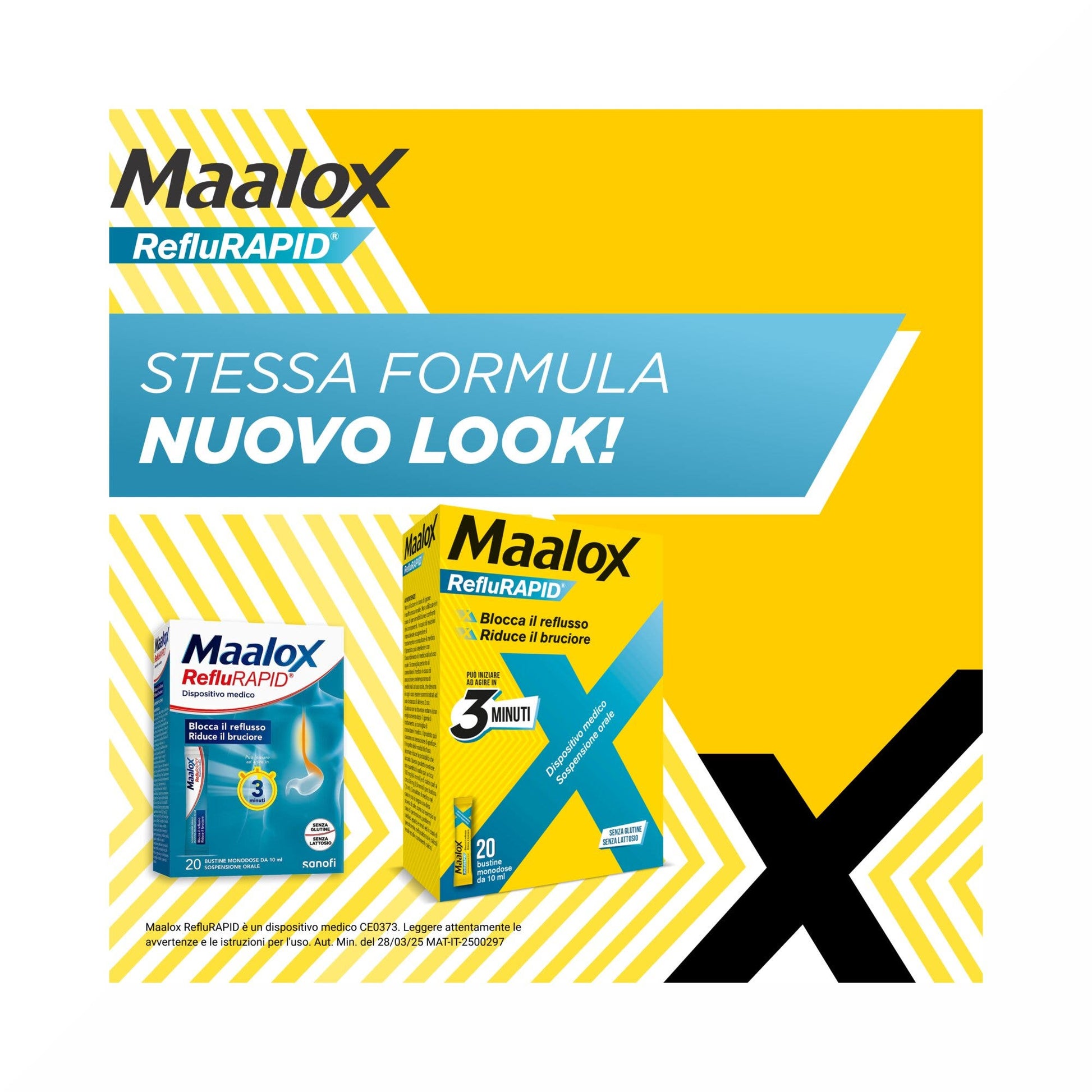 Maalox Reflurapid, Reflujo y Acidez, Acidez Gástrica, 20 sobres-2