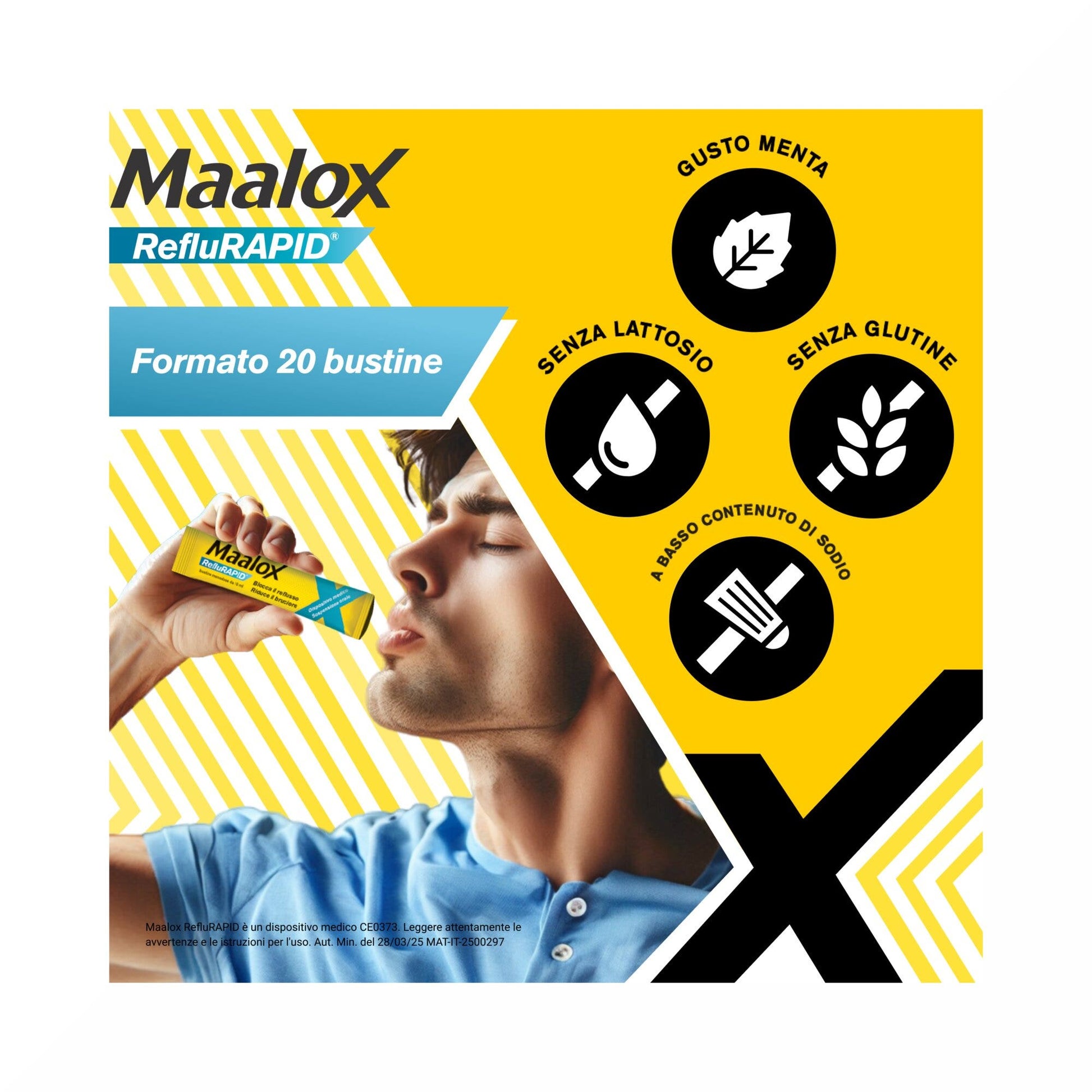 Maalox Reflurapid, Reflujo y Acidez, Acidez Gástrica, 20 sobres-5