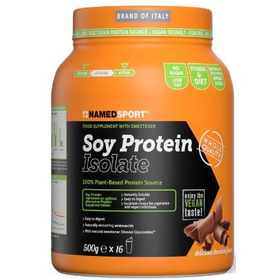 Named Sport Proteína de Soja Aislada Chocolate 500g-3