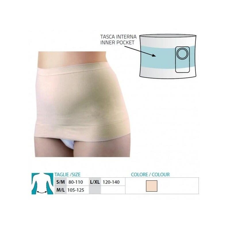 Orione Banda Sin Costuras Para Ostomizados Cod 3055 Beige Talla L/XL-1