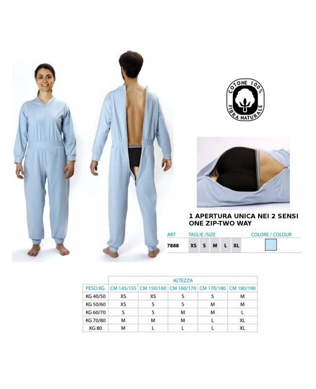 Pijama Sanitario Orione Homecare Cod 7888 Talla S-1