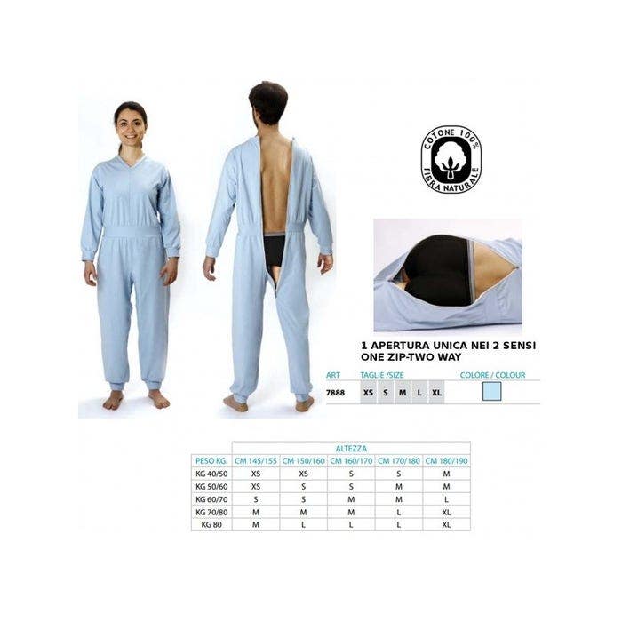 Pijama Sanitario Orione Homecare Cod 7888 Talla M-1