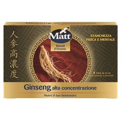 Matt Oriental Remedies Ginseng Alta Concentración 8 Viales 10ml-2