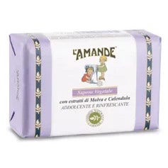 Jabón Vegetal L'Amande Malva De Marsella / Caléndula 200g-2