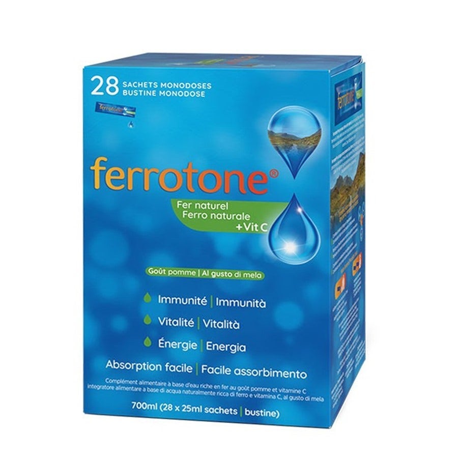 Ferrotone Manzana 28 Sobres 25ml-3
