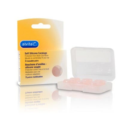 Alvita Tapones Oidos Silicona 3 Pares-2