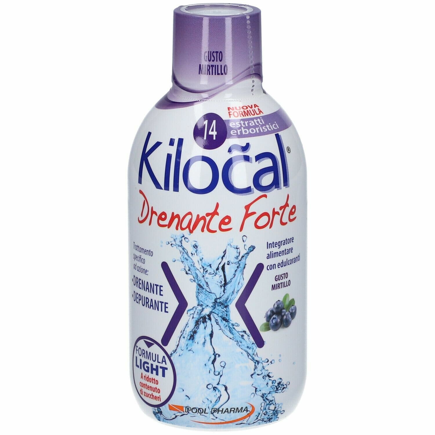 Kilocal Drenante Fuerte Arándano 500ml-2