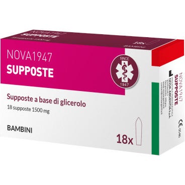 Nova 1947 Glicerol 1500 Mg Niños Supositorios 18 Piezas-1