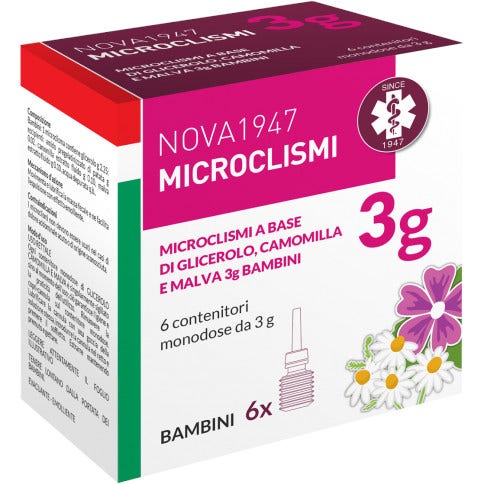 Nova 1947 Microenemas Infantiles 6 Piezas-2