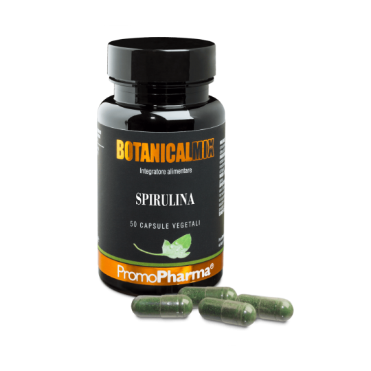 Spirulina Mezcla Botánica 50 Cápsulas-1
