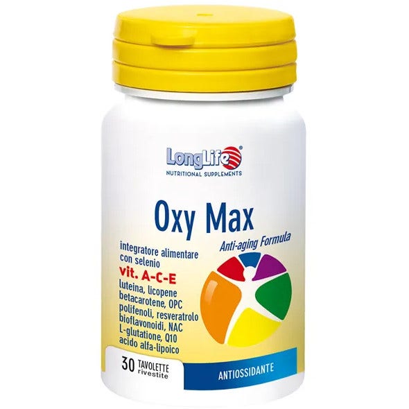Longlife Oxy Max 30 Comprimidos-2