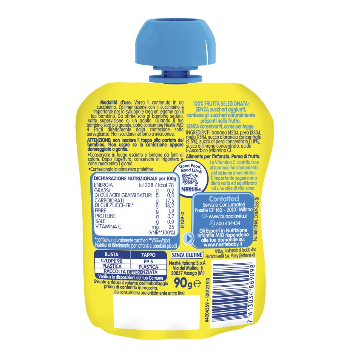 Nestlé Mio Fruta Rallada Para Exprimir 4 Frutas 90ml-3