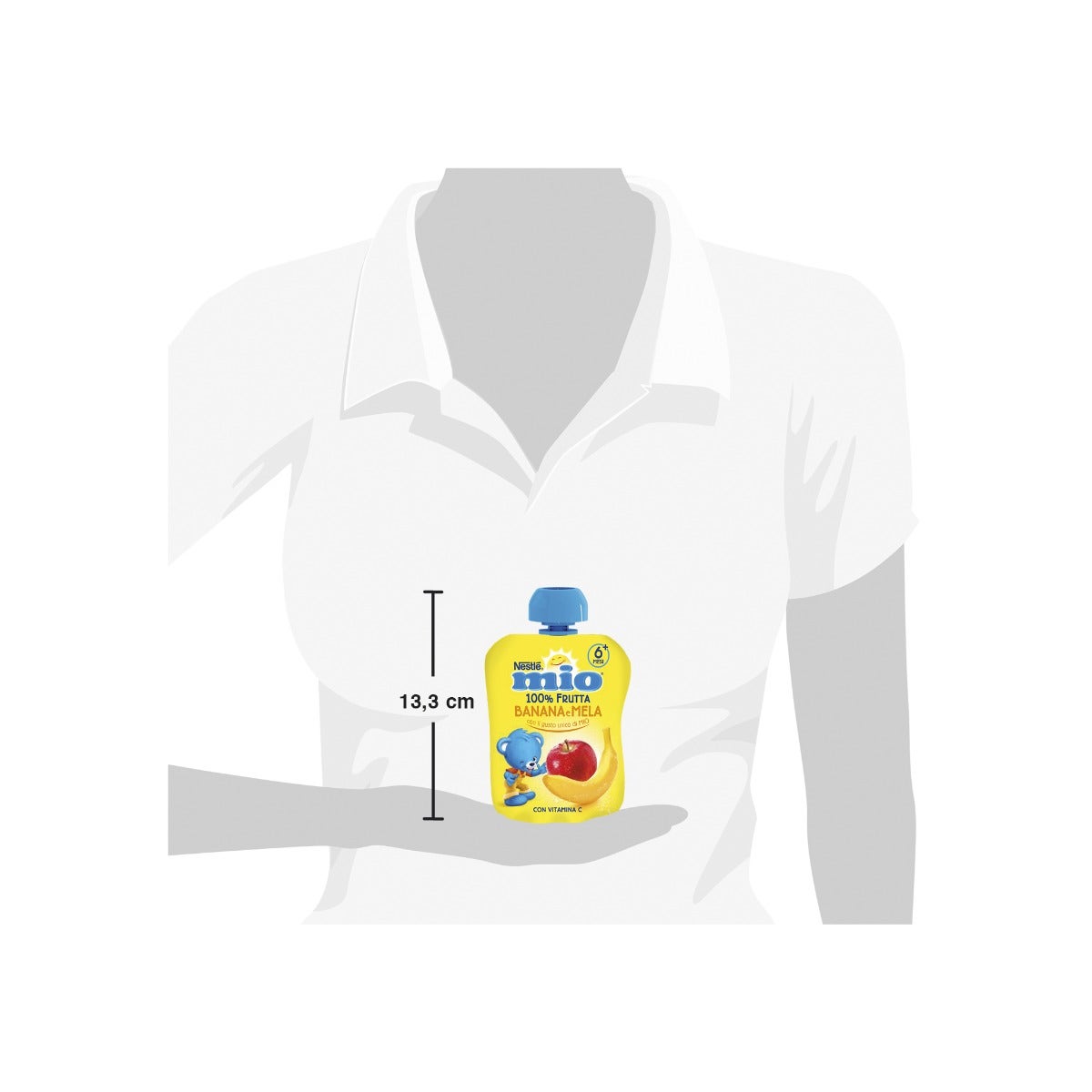 Nestlè Mio Banana E Mela 90ml 6Meses+-5