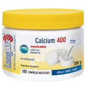 Longlife Calcium Latte 100 Comprimidos 400mg-2