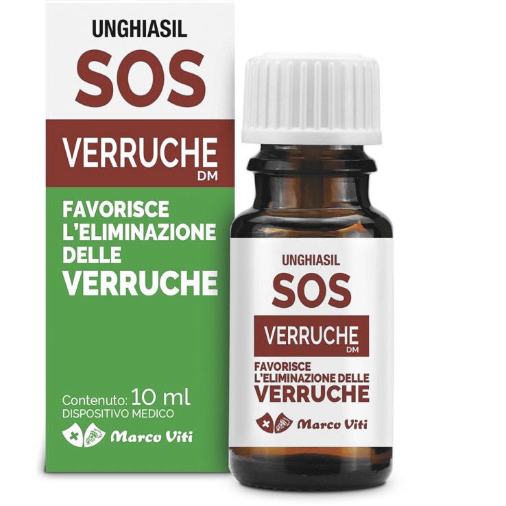 Unghiasil Sos Verrugas Botella Con Cepillo 10ml-3
