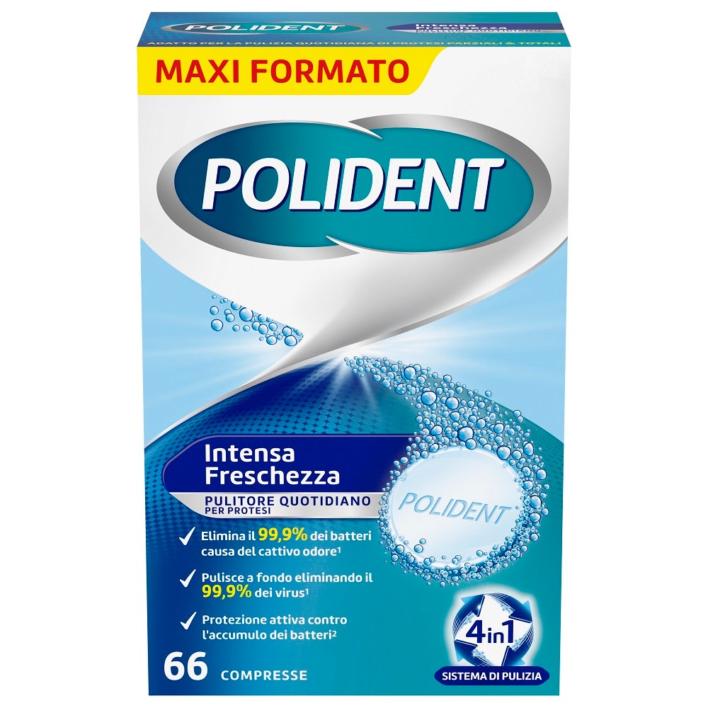 Polident Intensa Frescura 66 Comprimidos-3