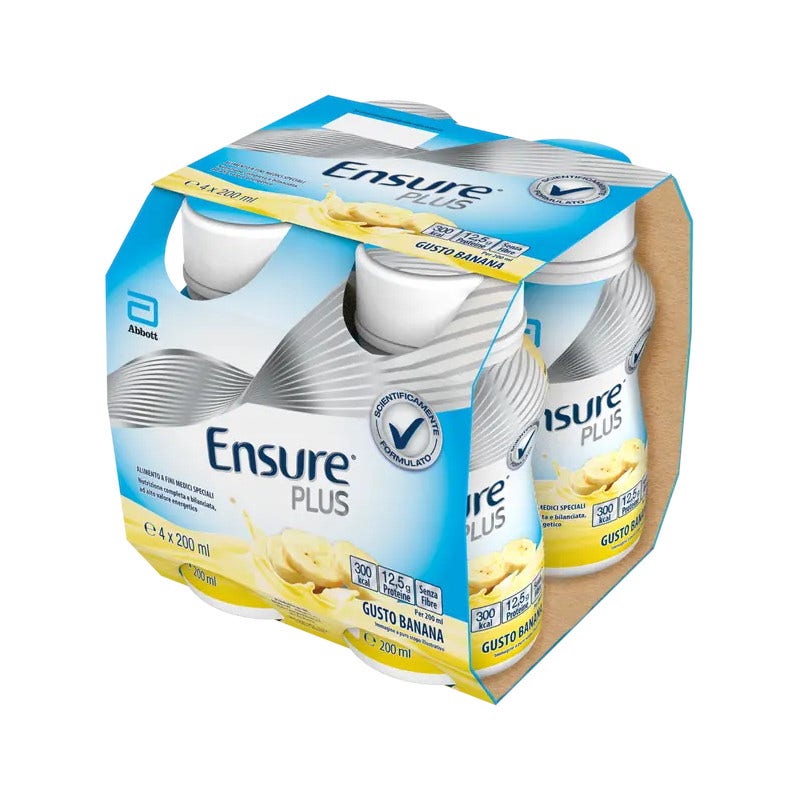 Asegurar Plus Plátano 4X200ml-4