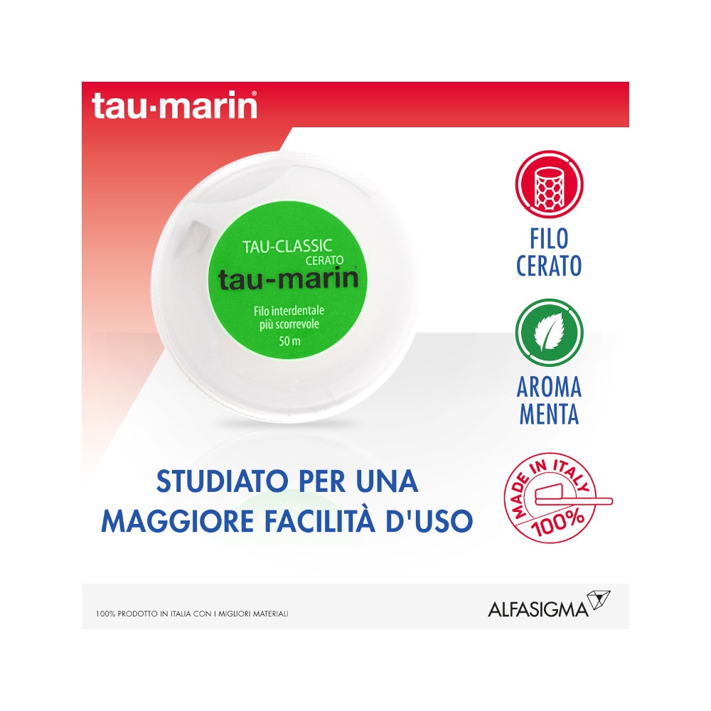 Taumarin Classic Hilo Dental Encerado 50 Metros-13