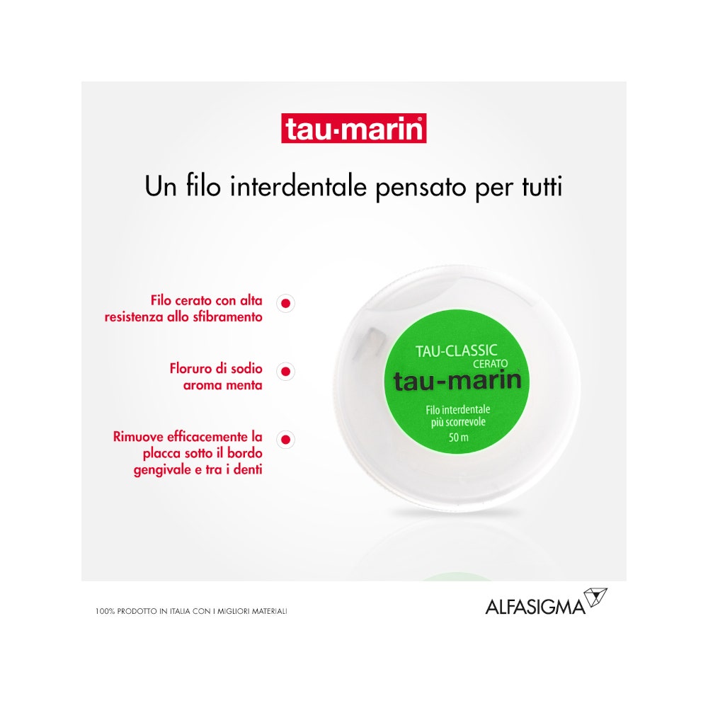 Taumarin Classic Hilo Dental Encerado 50 Metros-14