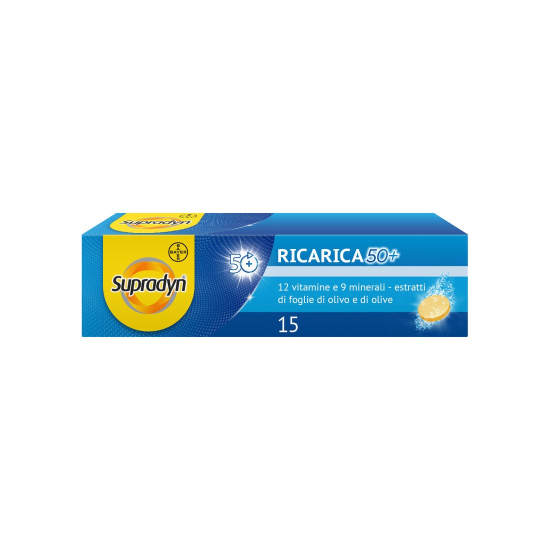 Supradyn Recambio 50+ Efervescente 15 Comprimidos-7