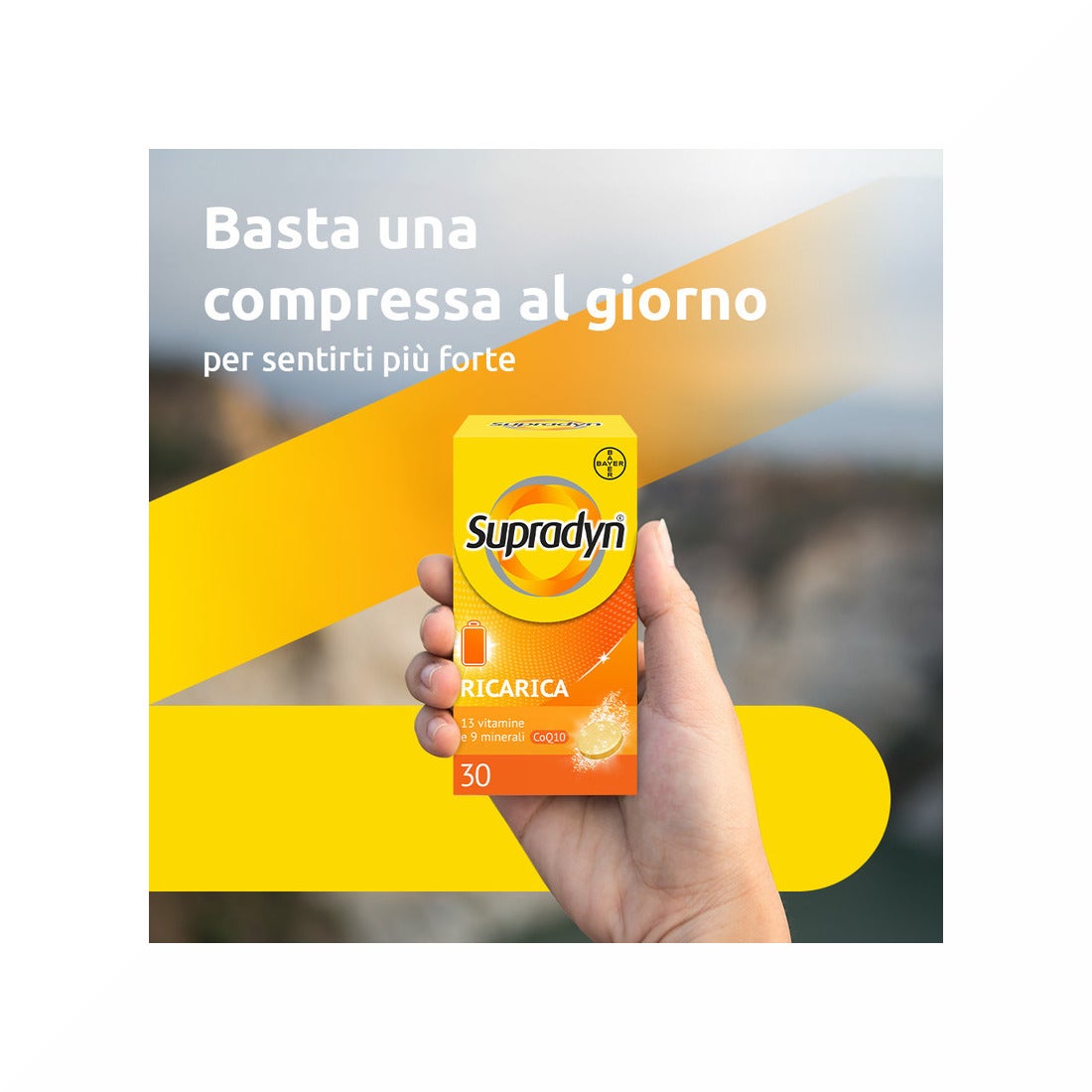Supradyn Ricarica Integratore Vitamine e Sali Minerali 30 Compresse Effervescenti-29