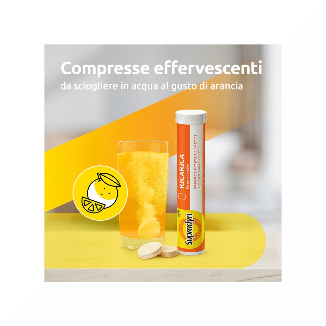 Supradyn Ricarica Integratore Vitamine e Sali Minerali 30 Compresse Effervescenti-30